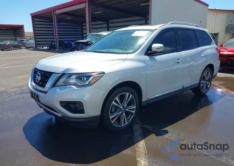 2020 Nissan Pathfinder Platinum 2Wd from USA, damaged, VIN 5N1DR2DN8LC587975